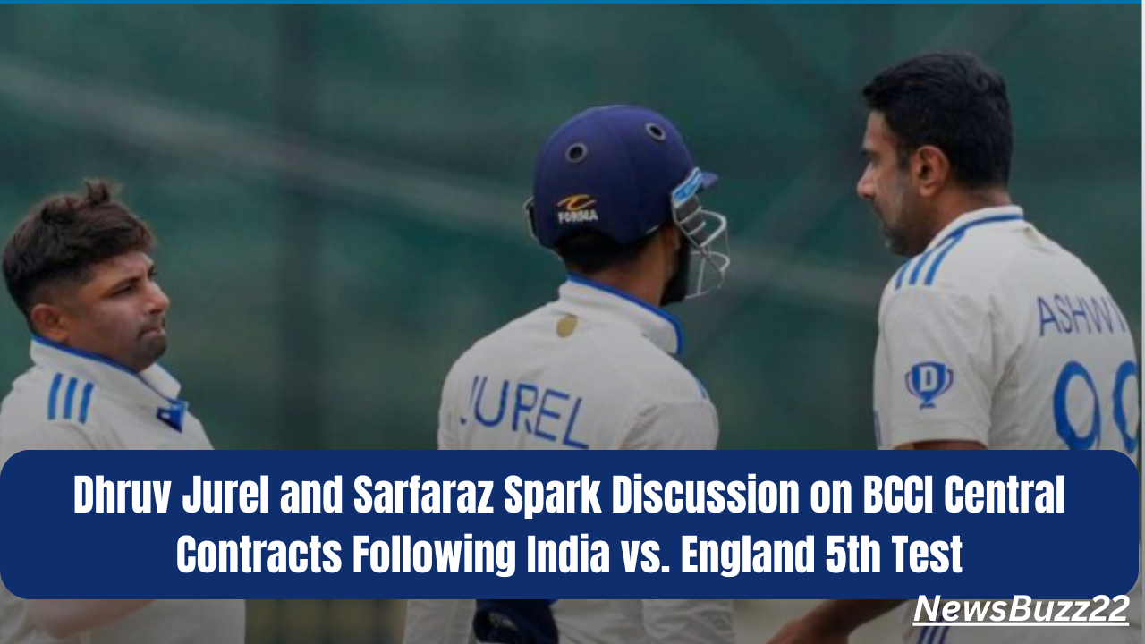 Dhruv Jurel and Sarfaraz Spark