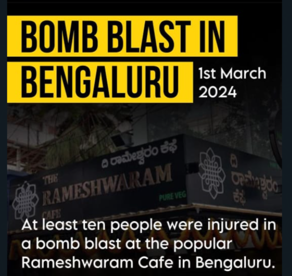 Bengaluru Cafe Explosion